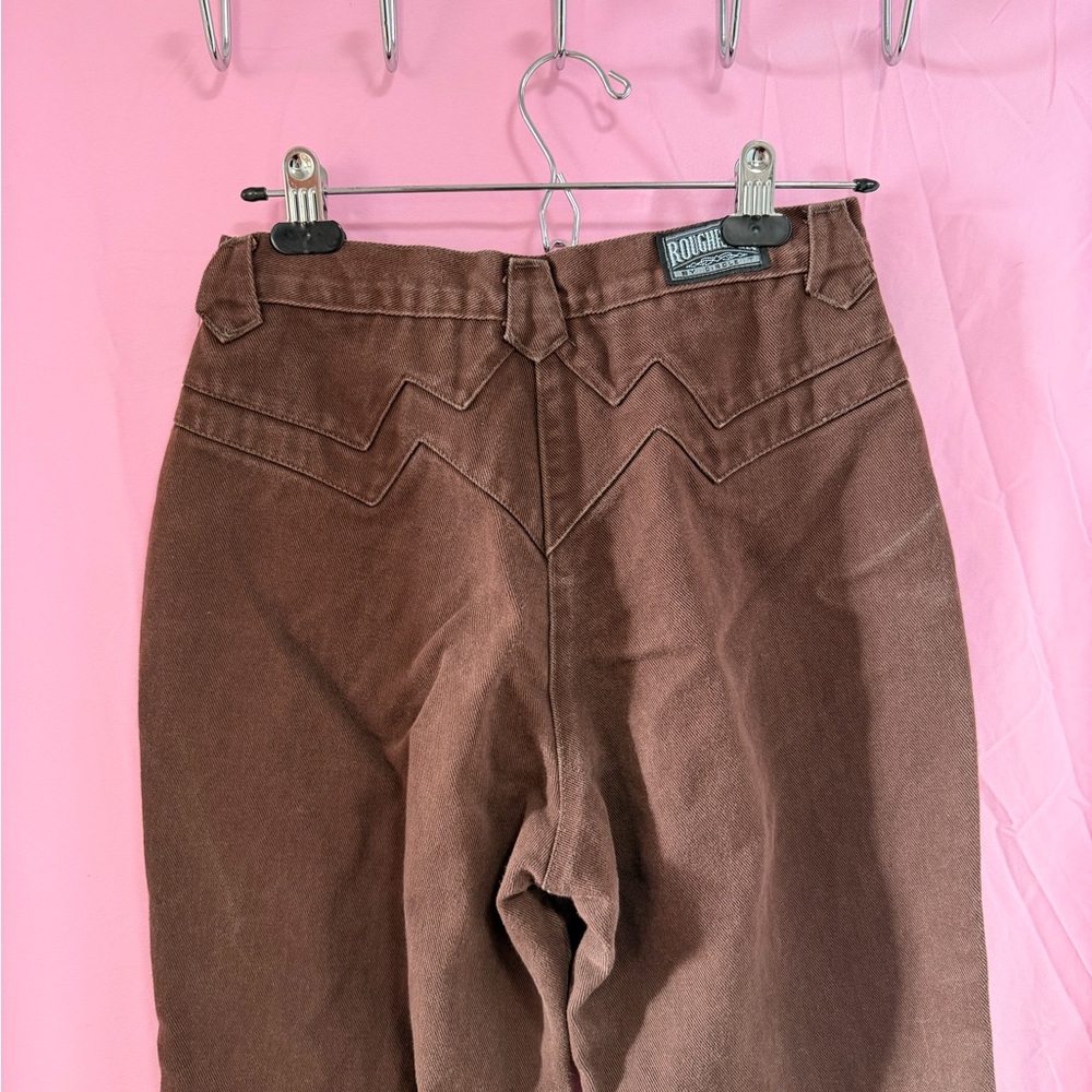 Rough riders by Circle T Women's High Rise Brown Jeans